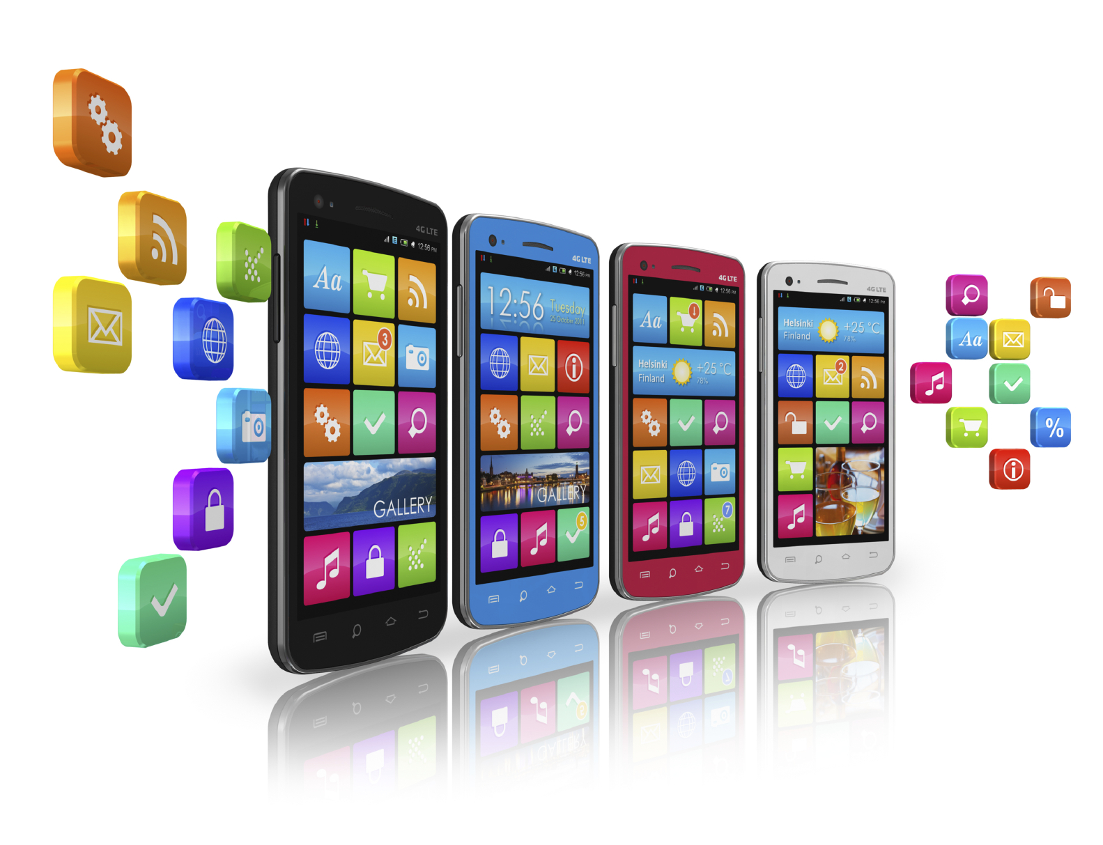 Applications mobiles KBInformatique (Windows , Android, IOS)